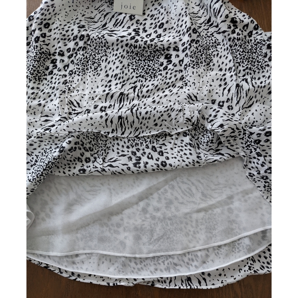 JOIE Erola Animal Print Halter Top - Picture 6 of 16